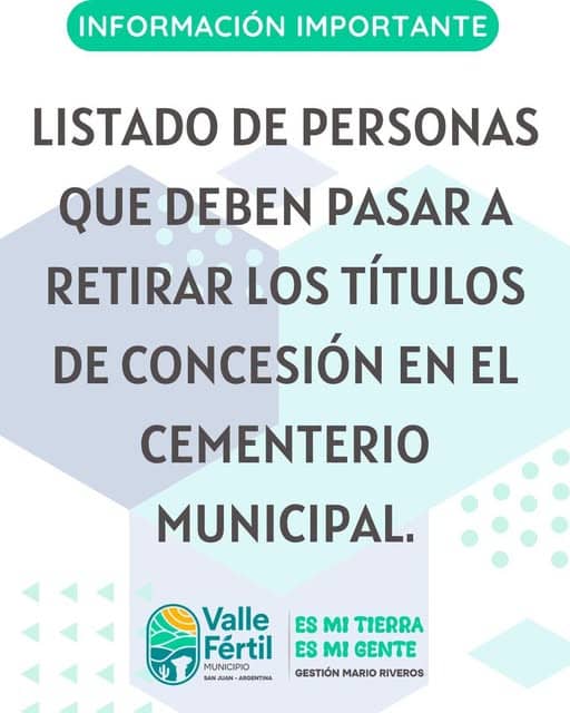 Municipalidad de Valle Fértil
